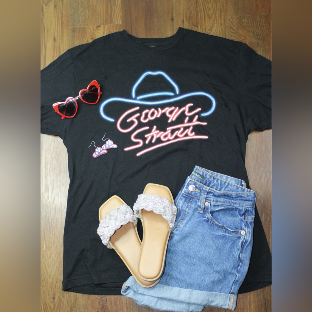 George Straight graphic tee